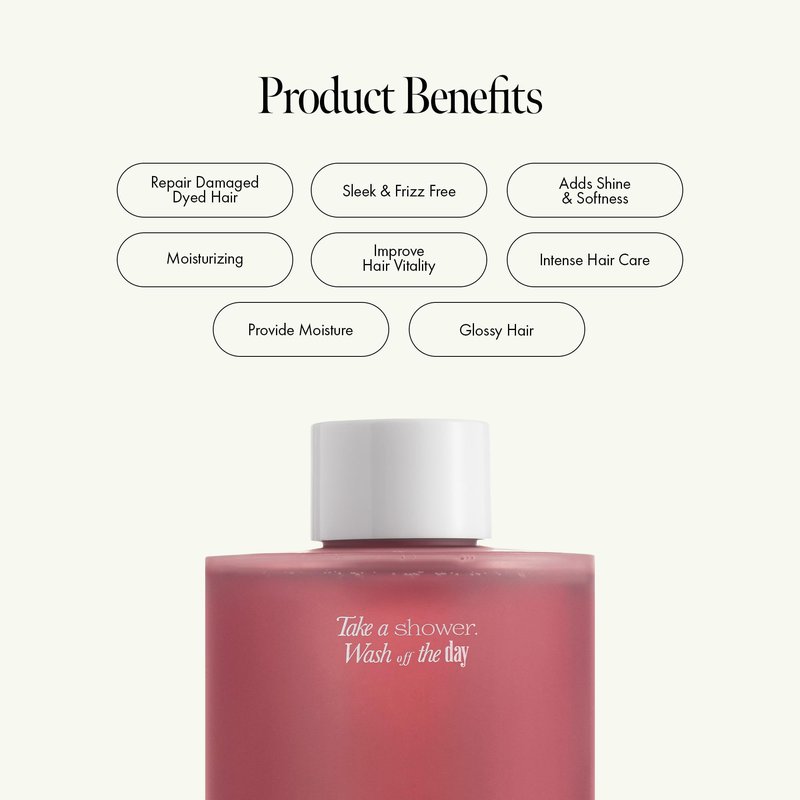 ANILLO Rosy Night Hair Ampoule Treatment for Damaged Hair – Water-to-Cream Repair Formula with Peptides & Amino Acids – Frizz Control, Color Safe, Silicone-Free, Floral Musk Scent – 6.76 fl oz