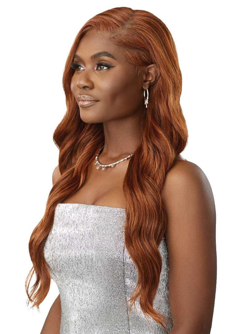Outre Lace Front Wig - Melted Hairline - Swirlista - Swirl 102 (GINGER AUBURN)
