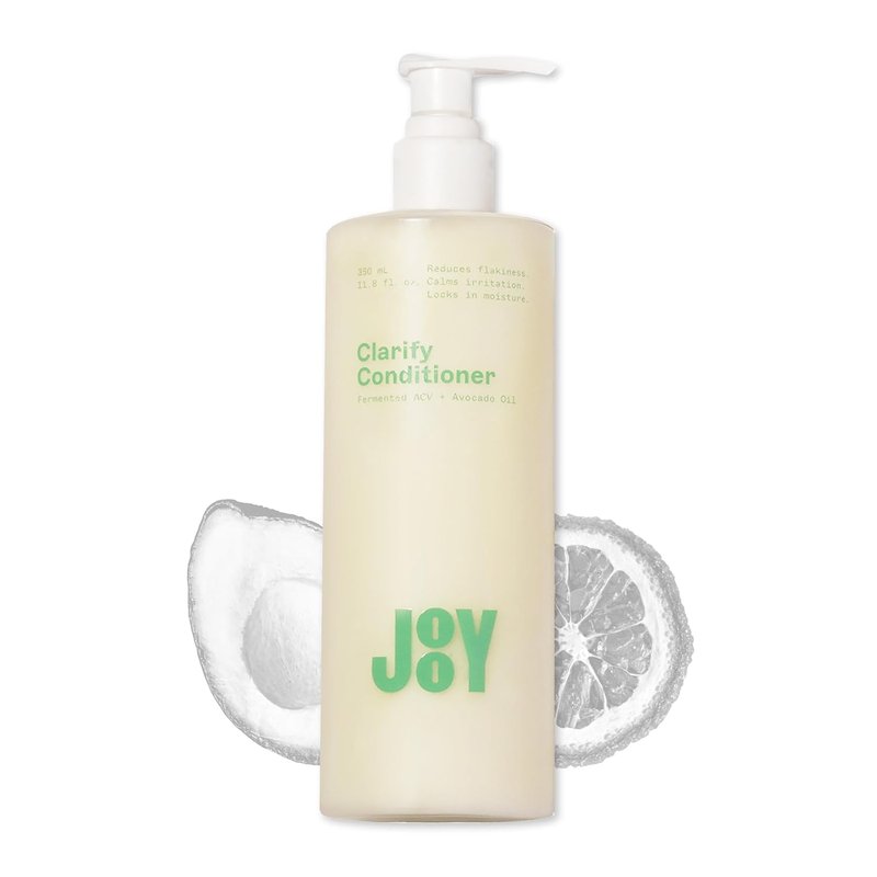 JOOY Clarify Conditioner - Weightless Hydration for All Hair Types | Soothes Scalp & Reduces Flakiness, 11.8 fl oz