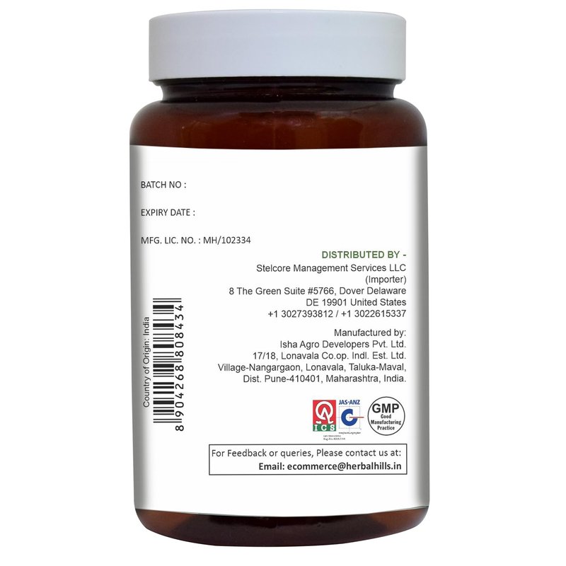 HERBAL HILLS Aloe Vera Capsules (Aloe barbadensis) | 120 Capsules (500 mg) | Pure Aloe Freeze Dried Powder Supplement, High Concentration, Supports Overall Well-Being