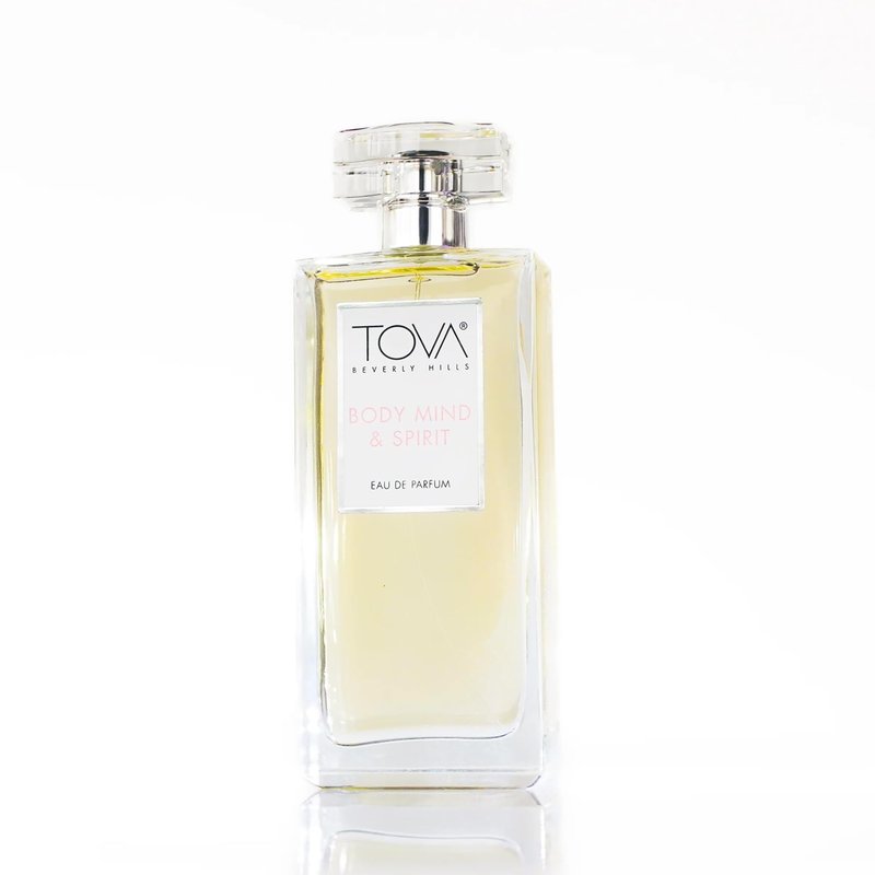 Tova Body, Mind & Spirit Eau de Parfum – Peaches & Cream Scent for Women – Osmanthus Rose Apricot – USA-Made & Cruelty-Free – 3.4 fl oz