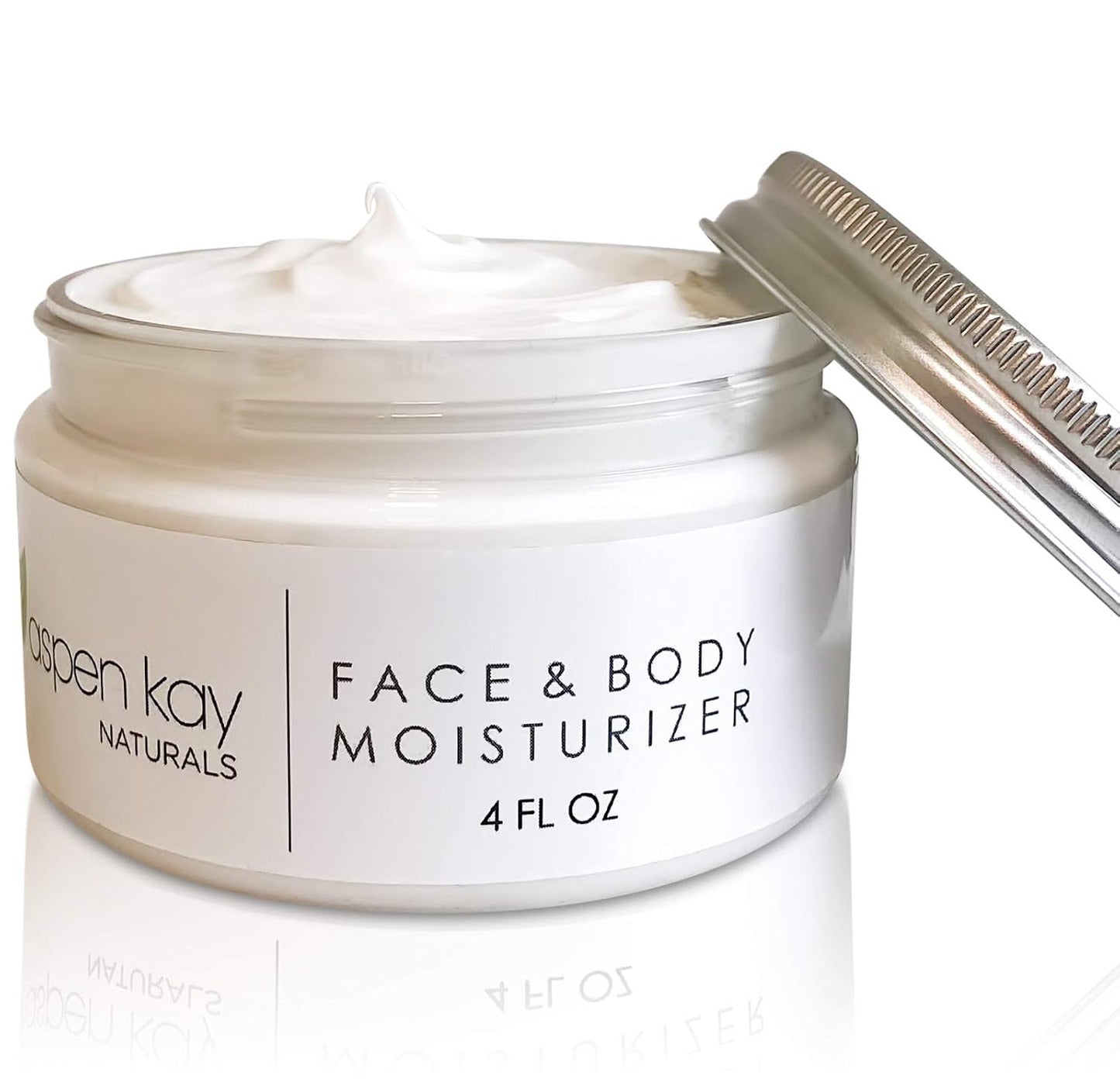 Aspen Kay Naturals Natural Face & Body Moisturizer for Sensitive Skin - Turmeric & Rosehip Oil Glow Set (4 oz & 2 oz)