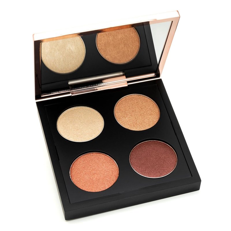 Kandi Koated Eyeshadow Quads - Desert Roses Mini Palette | Richly Pigmented, Paraben-Free, Cruelty-Free