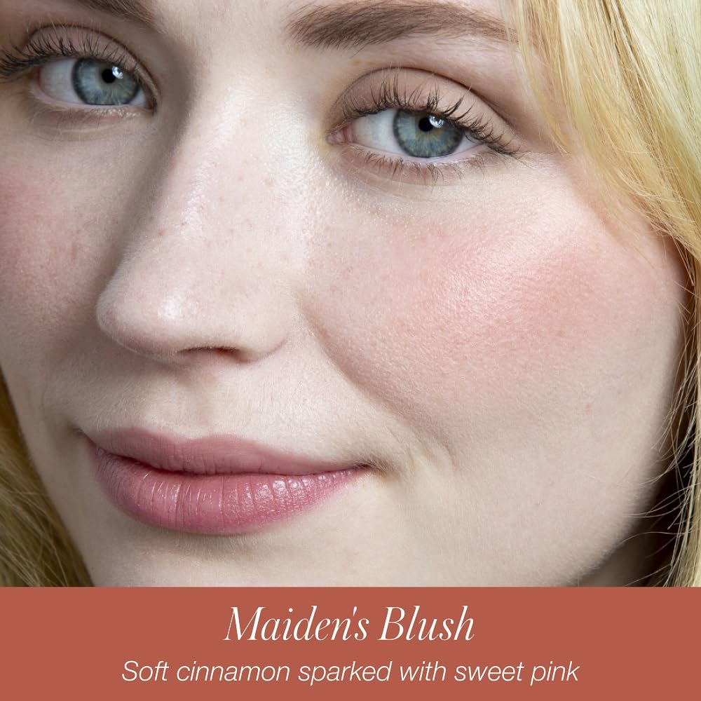 RMS Beauty Redimension Hydra Powder Blush Hydrating Mineral Powder Blush with Buildable Natural Color Lightweight Long-Lasting Finish Clean & Cruelty-Free 0.15 oz