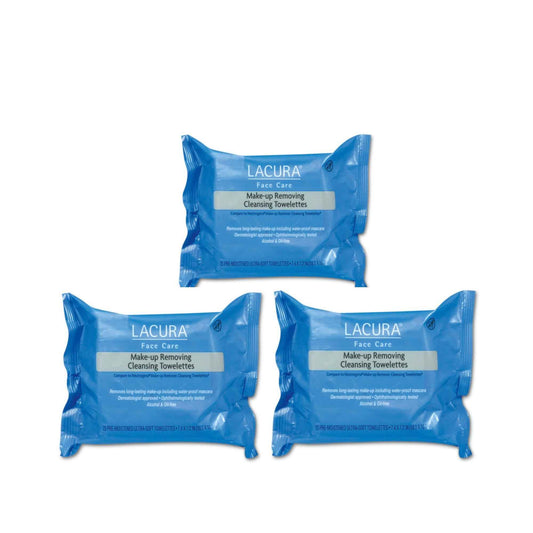 Face Care Make-up Removing Wipes (pack of 3)