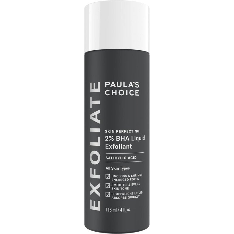 Paula's Choice Skin Perfecting 2% BHA Liquid Exfoliant - Salicylic Acid Facial Polish for Pores & Fine Lines | Fragrance-Free