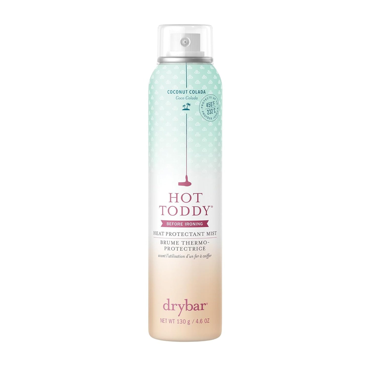 Drybar Hot Toddy Heat Protection Spray - Lightweight Formula for Hair | Protects from Styling Tools
