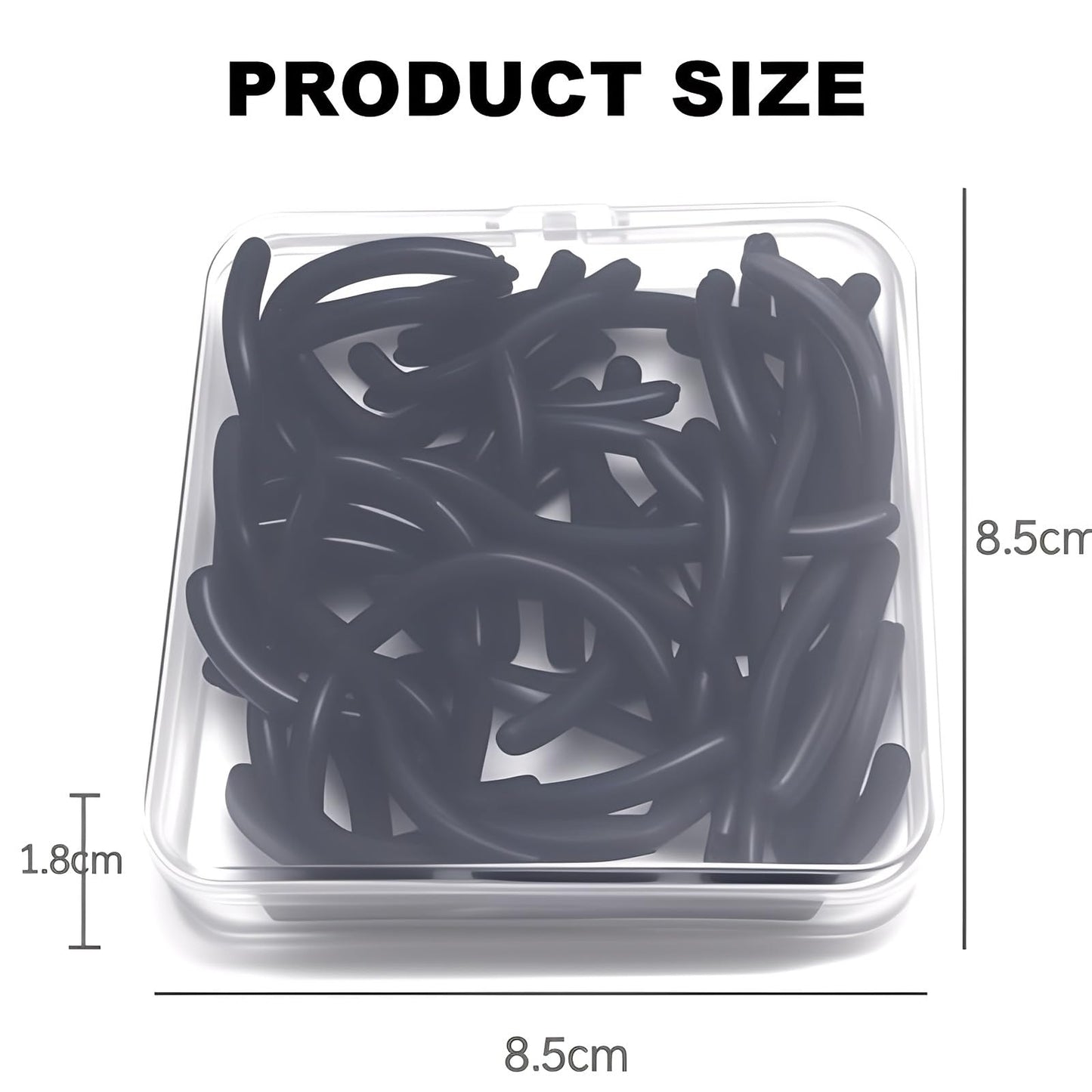 80Pack Fit for Tweezerman Eyelash Curler Refills,High Elasticity Silicone Replacement Pad Compatible with Tweezerman Eyelash Curler,Gentle & Safe,Use with Eye Lash Curlers.
