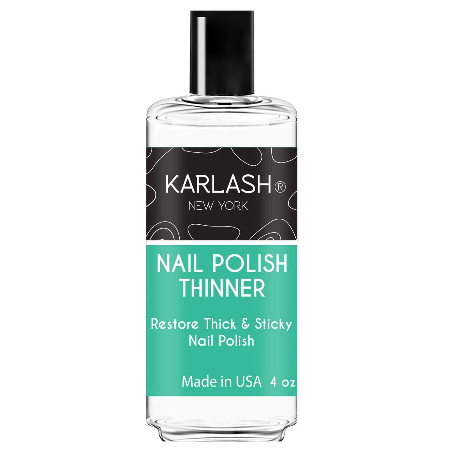Karlash Nail Polish Thinner - Restore Thick & Sticky Polish | 4 oz Refill