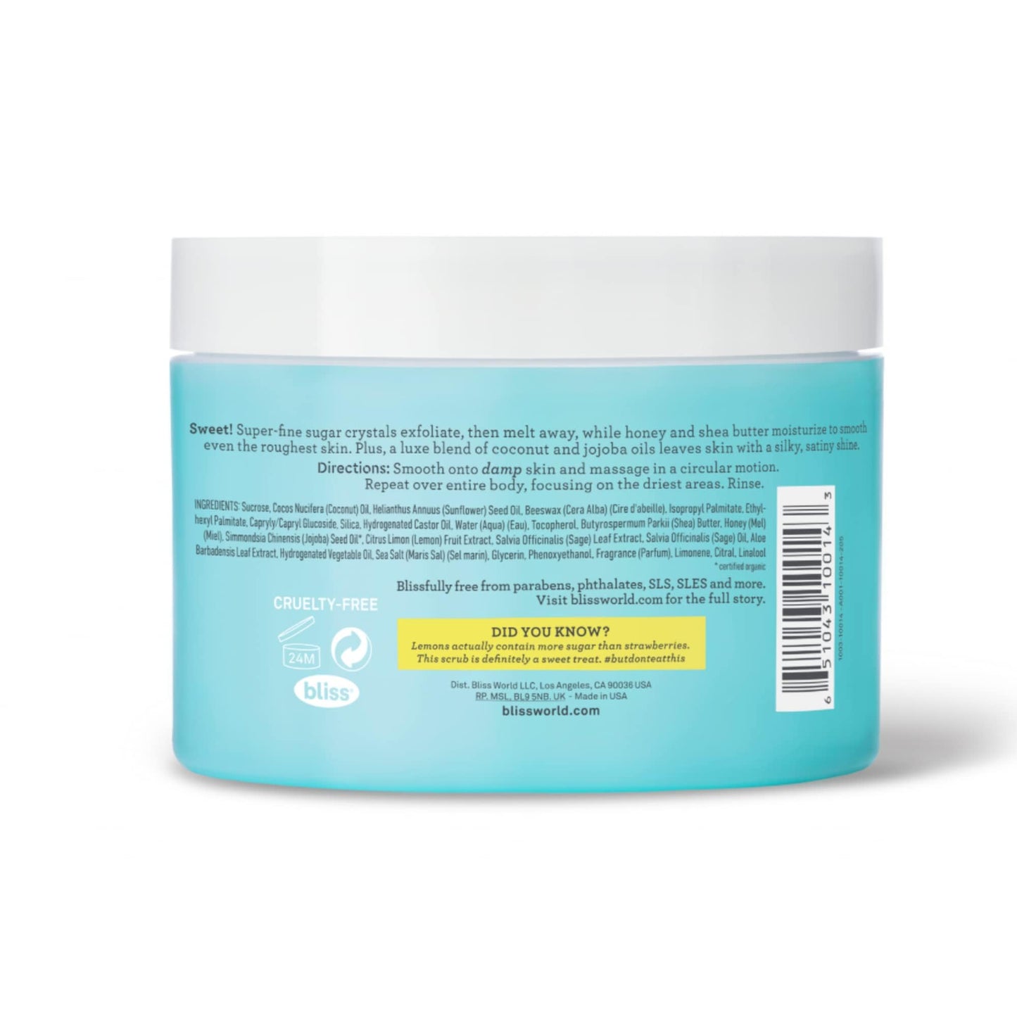 Bliss Hot Salt Scrub, Self-Heating Body Polish | Warming Scrub to Exfoliate, Heal, and Smooth Skin | Straight-from-the Spa | Paraben Free, Cruelty Free | 10.6 oz