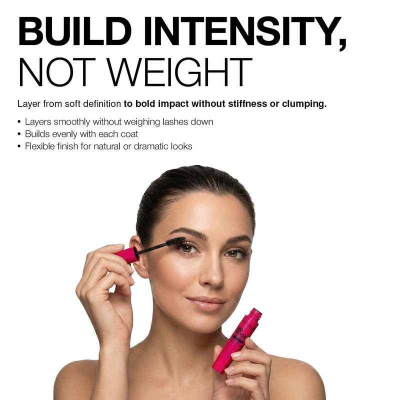 Palladio 4D Boost Volumizing Mascara, Black