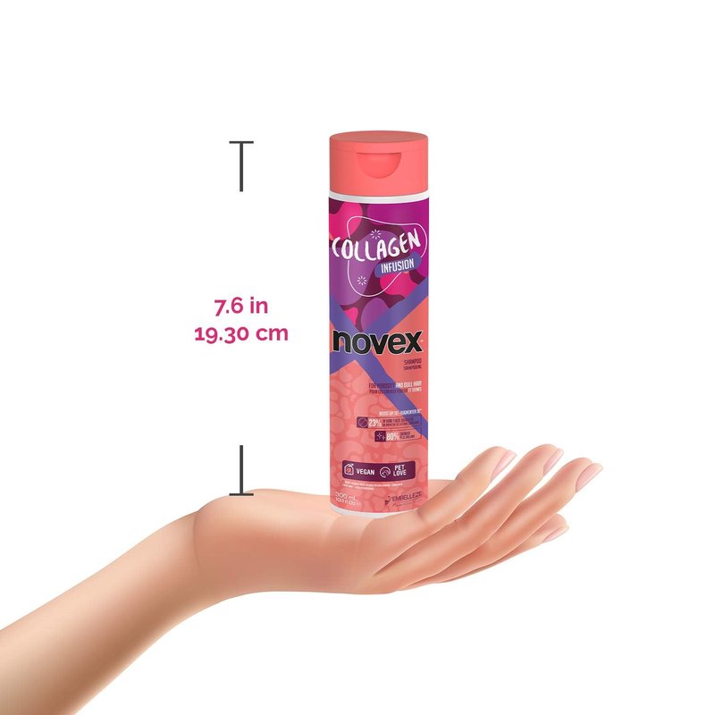 NOVEX Shampoo & Conditioner Set - Nourishing Hair Mask 35oz | 10.1oz Each