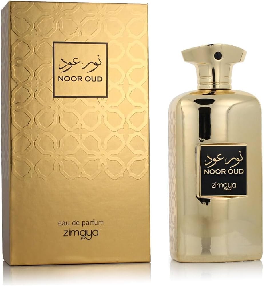 Noor Oud Unisex Eau De Parfum - Addictive Long-Lasting Saffron & Rose Fragrance | 3.4 Fl. Oz