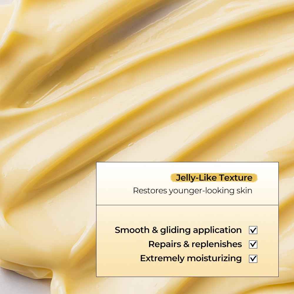 Fraijour Yuzu Honey Enriched Cream – Korean Moisturizing Face Cream with Honey, Propolis & Hyaluronic Acid, Plumps Dry Skin, Smooths Fine Lines, Restores Radiance, Botanical Oils, 1.69 fl.oz.