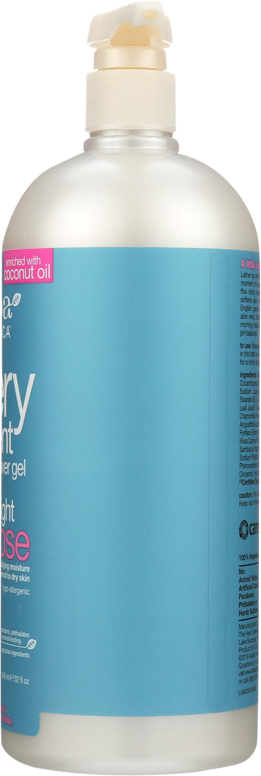 Alba Botanica Very Emollient Midnight Tuberose Bath & Shower Gel 32 Oz.