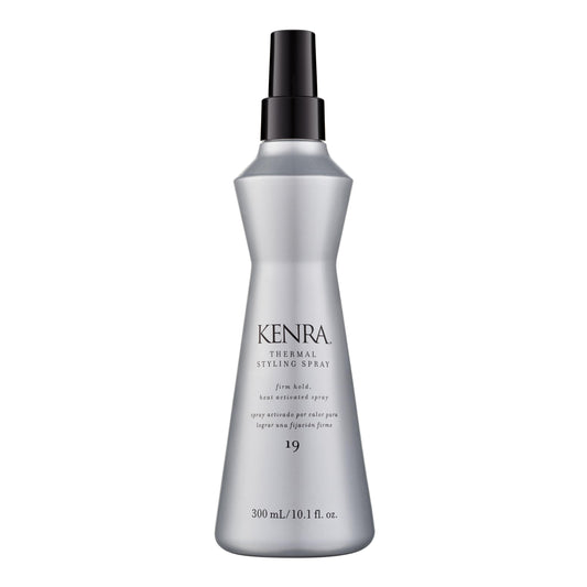 Kenra Professional Thermal Styling Spray 19 | Heat Protection | Firm Hold Heat-Activated | Tames Frizz, Flyaways & Adds Shine | All Hair Types | 10 fl. Oz