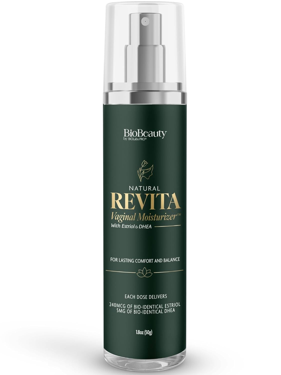 Revita V Moisturizer - Natural Bioidentical Hormone Balance Gel for Women | Non-Irritating, Fragrance-Free, Made in USA