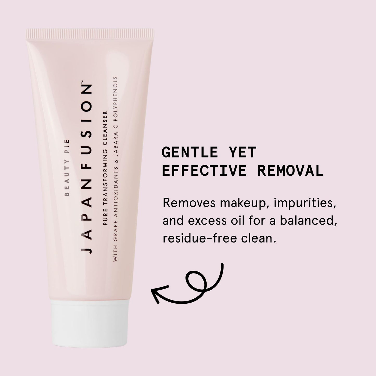 Beauty Pie Japanfusion Pure Transforming Cleanser – Triple-Texture Gel Oil, Milk Facial Cleanser, Antioxidant-Rich, Fragrance-Free, All Skin Types
