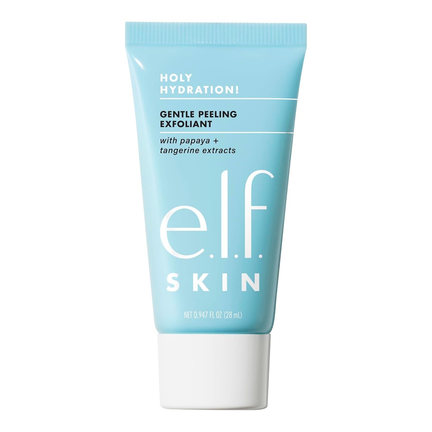 e.l.f. SKIN Gentle Peeling Exfoliant Mini - Effective Cleanser for All Skin Types | Peels Away Dead Skin