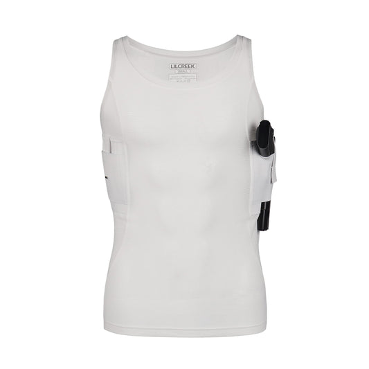 Lilcreek Mesh Conceal Carry Shirts for Men - Undercover Concealed Carry Gun Holster Clothing