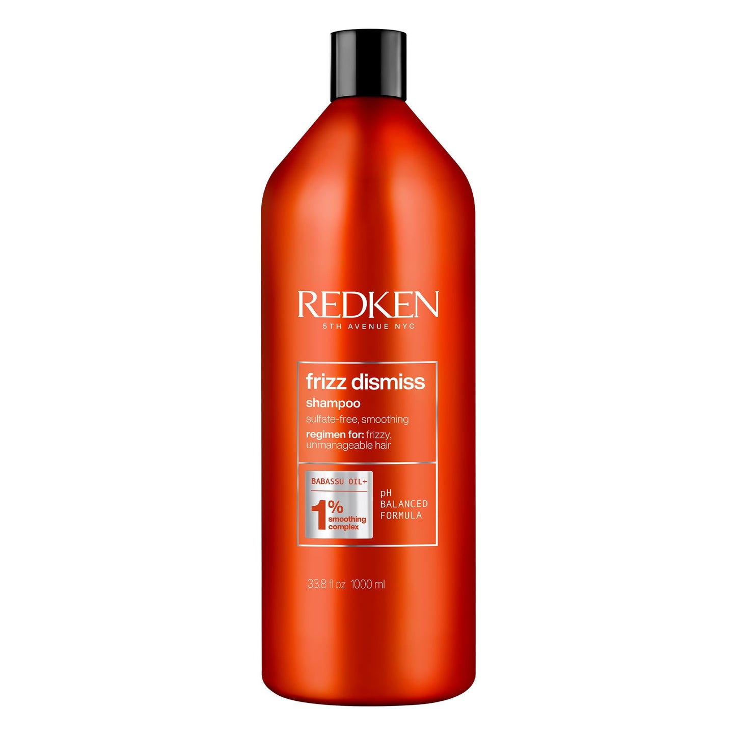 Redken Frizz Dismiss Shampoo – For Frizzy Hair, 33.8 Fl Oz