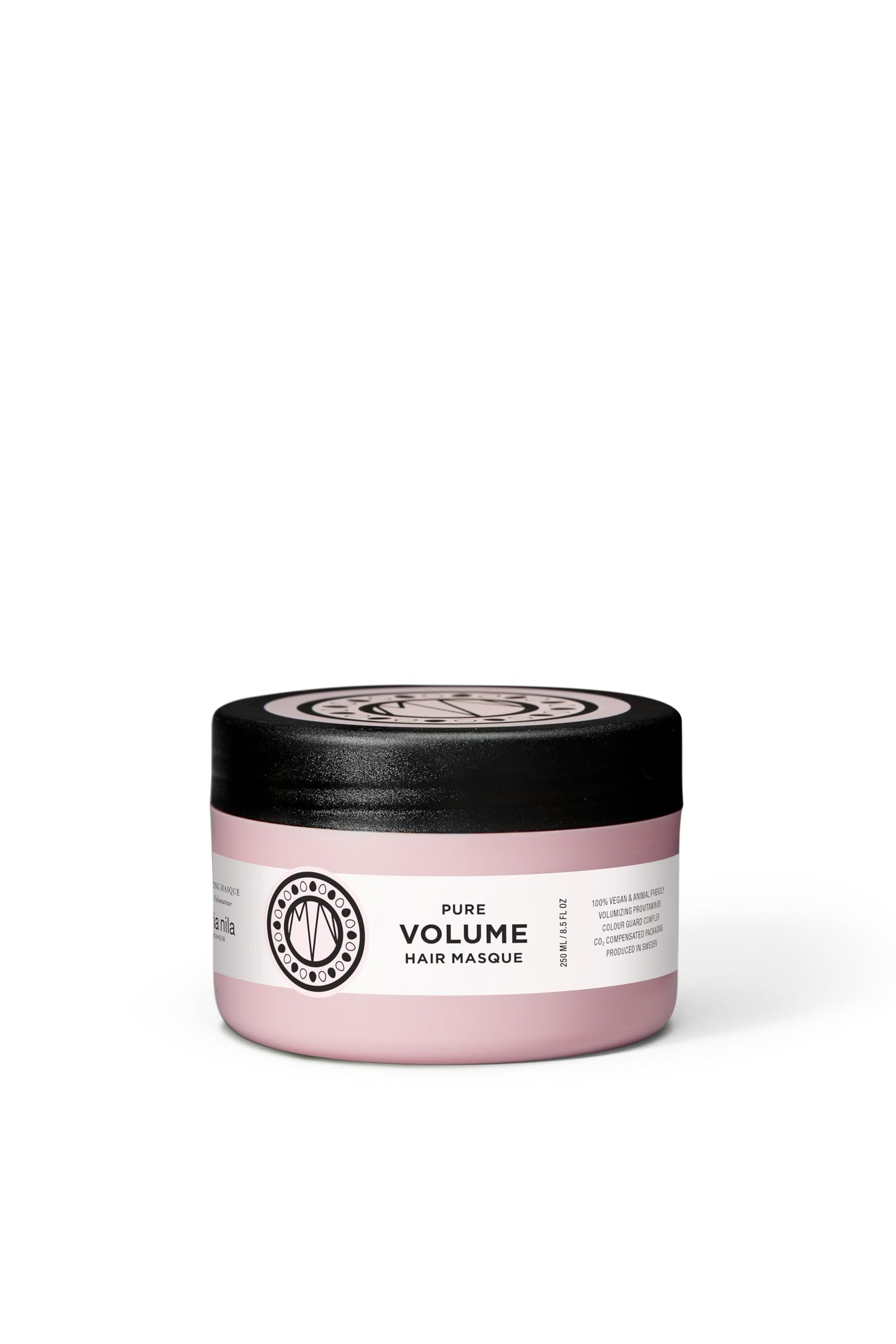 Maria Nila Pure Volume, Volumizing Hair Mask for Thicker Hair, Panthenol/Provitamin B5 Gives Volume to Thin & Fine Hair, 100% Vegan & Sulfate/Paraben free, 8.5 Fl Oz