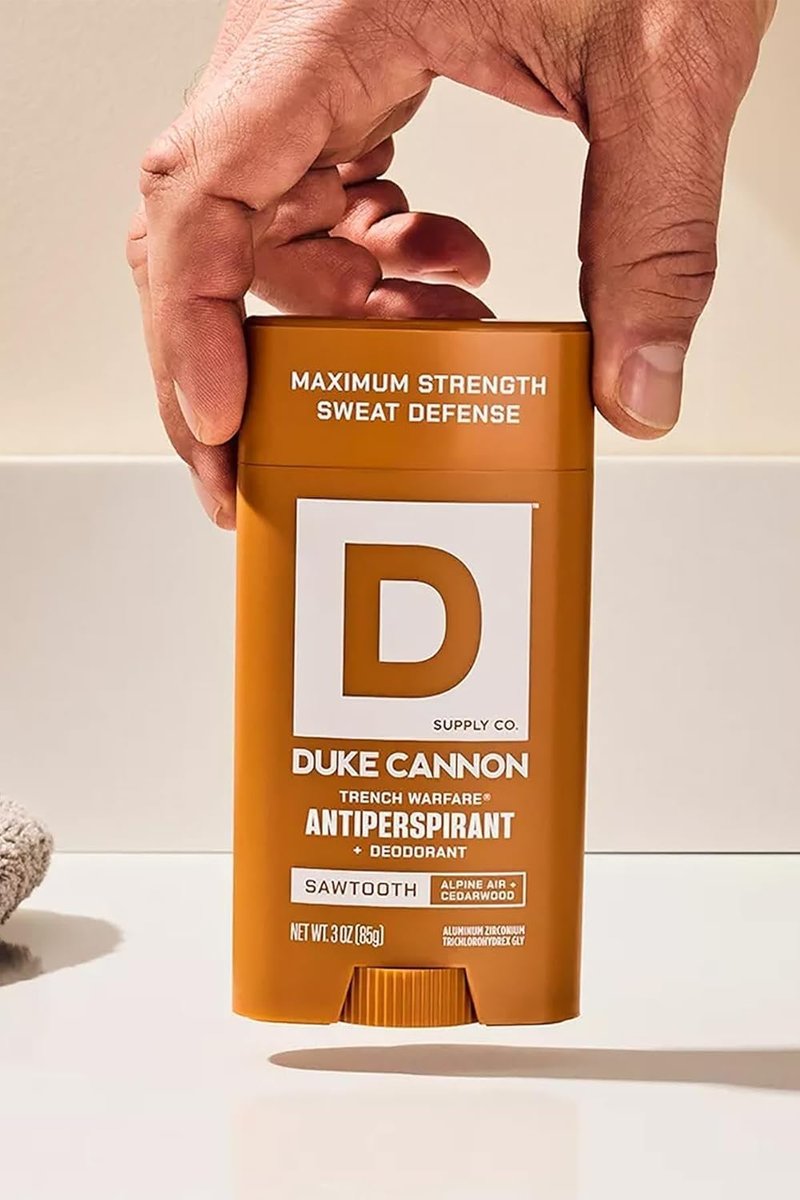 Duke Cannon Antiperspirant Deodorant for Men - Alpine Air & Cedarwood Scent | 3 oz, Long-Lasting Sweat Protection