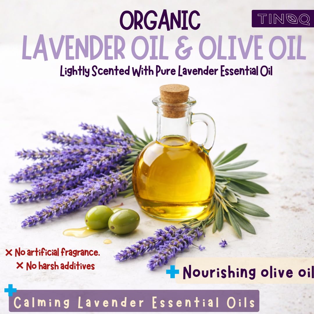 Natural Baby Soap Bar for Sensitive Skin - Organic Lavender | Vegan, 2 Bars