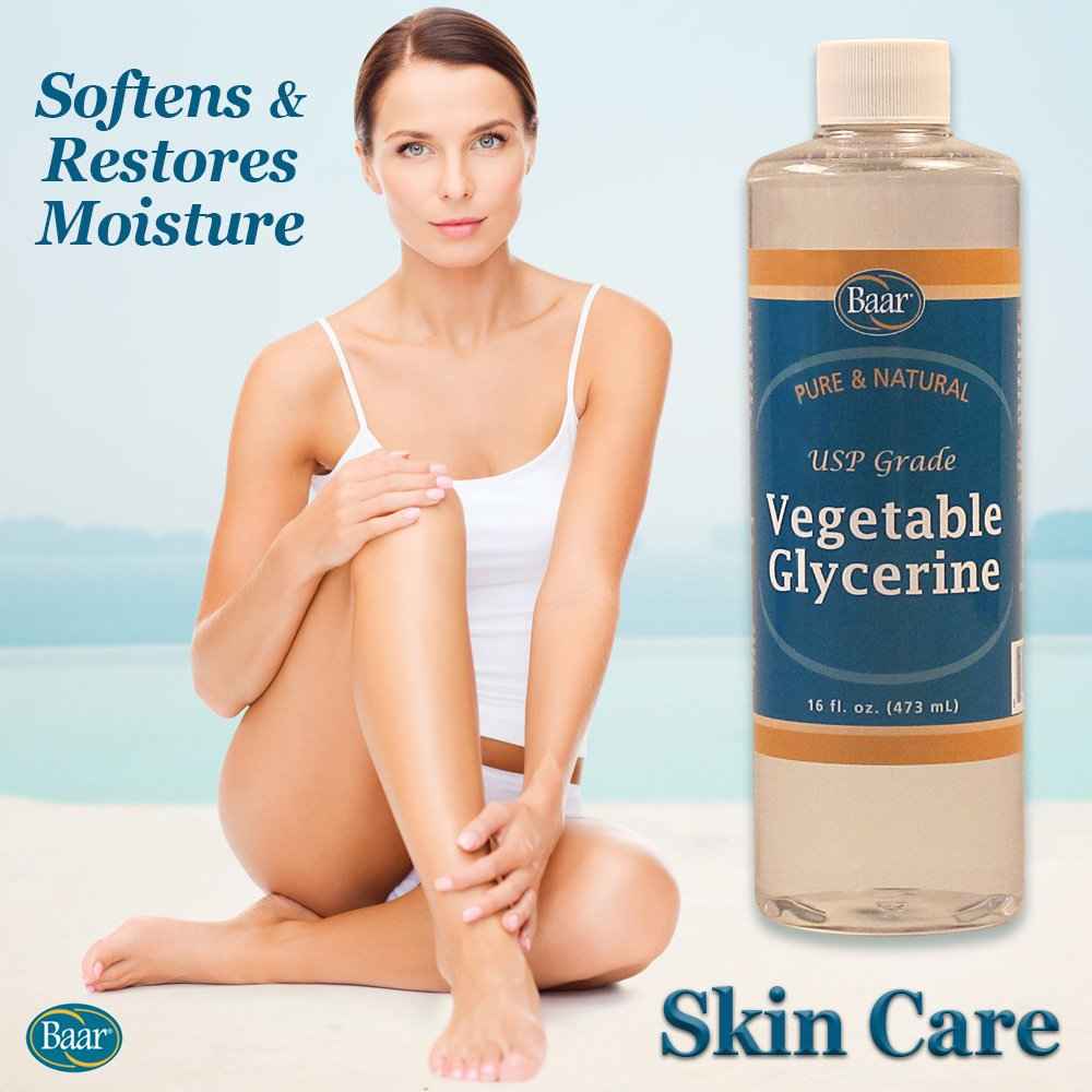 Vegetable Glycerine - Food Grade - USP - 16 fl. oz