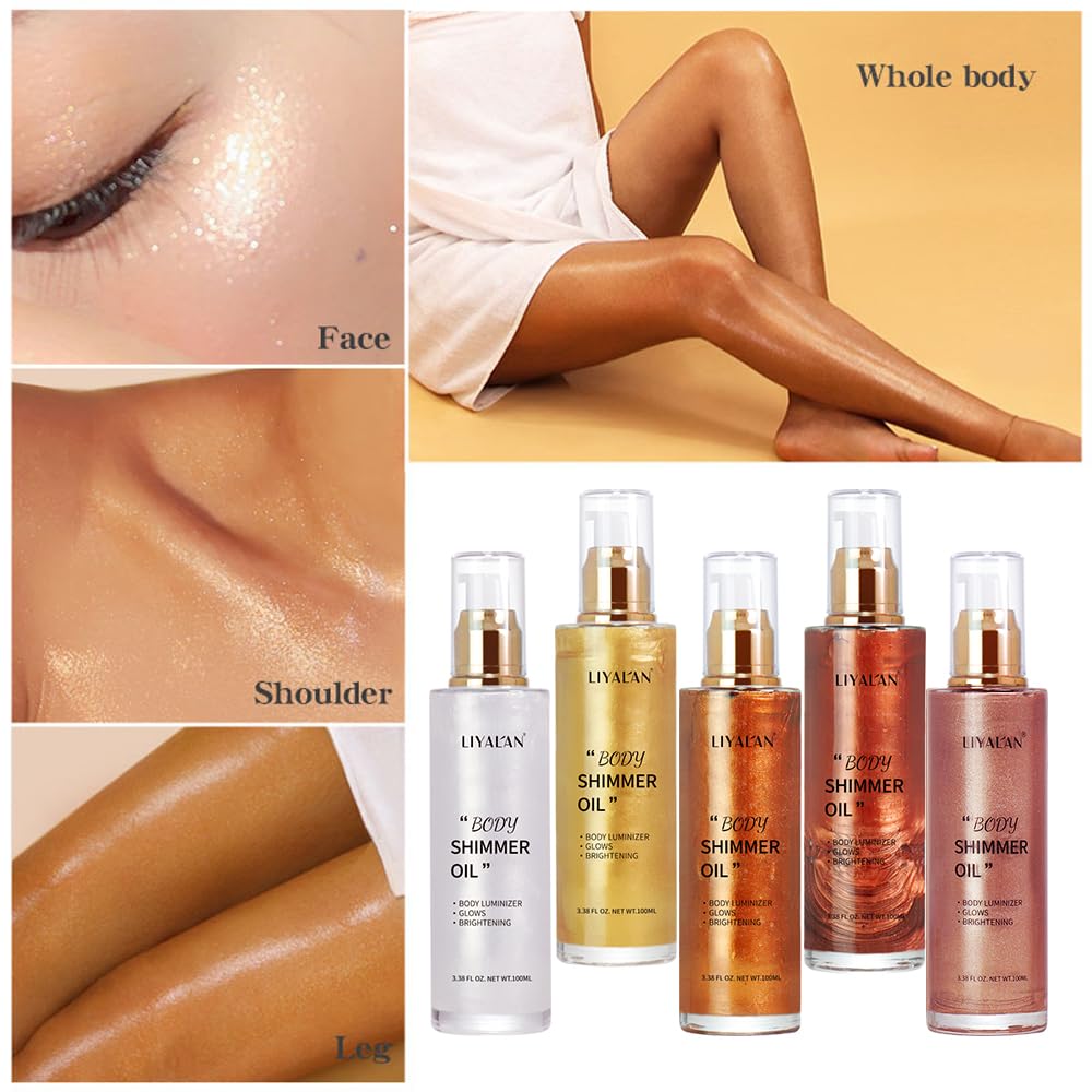 LIYALAN Shimmer Body Oil