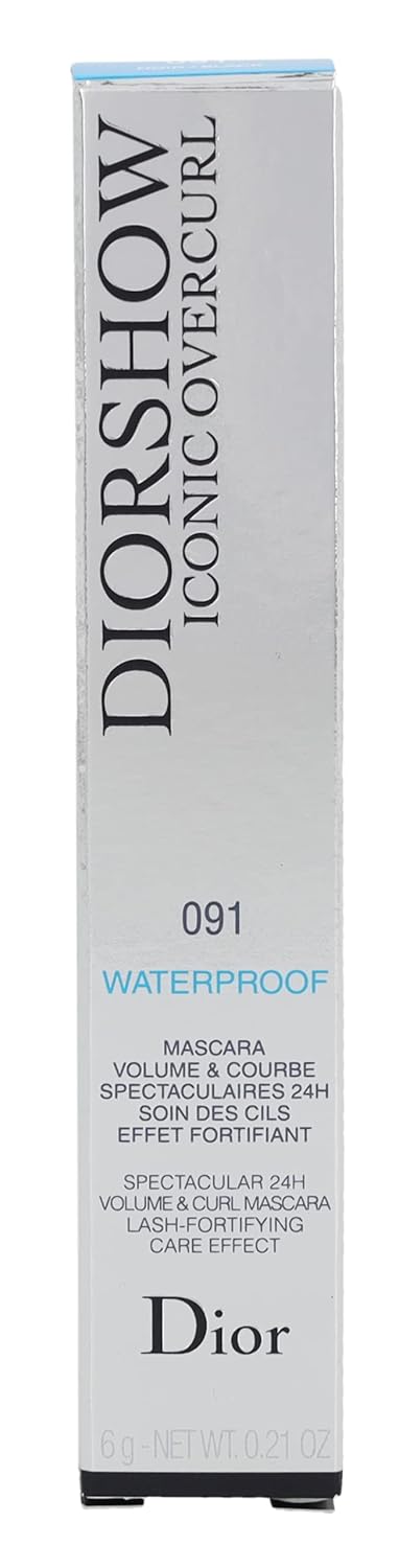 Dior Diorshow Iconic Overcurl Waterproof Mascara - 10 ML | Long-Lasting Volume & Curl