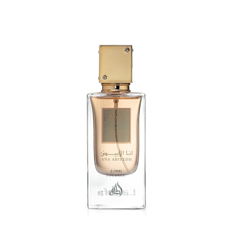 Lattafa Ana Abiyedh Poudree Eau de Parfum Spray for Women - 2.0 oz | Luxurious Floral Fragrance