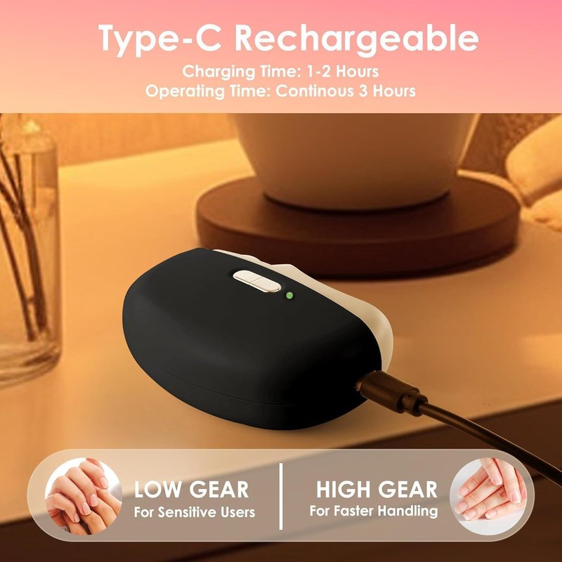 Electric Nail Clippers - 3-in-1 Automatic Nail Trimmer with Polishing, Dust Storage & LED Light | Safe for All Ages