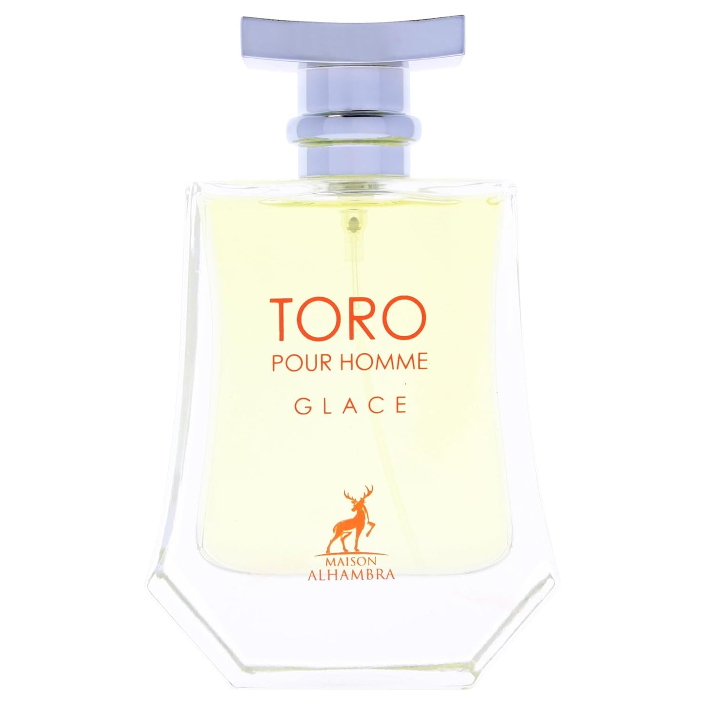 Maison Alhambra Toro Pour Homme Glace - Citrusy Aromatic Spicy Woody Eau de Parfum Spray for Men | 3.4 oz (100 ml)