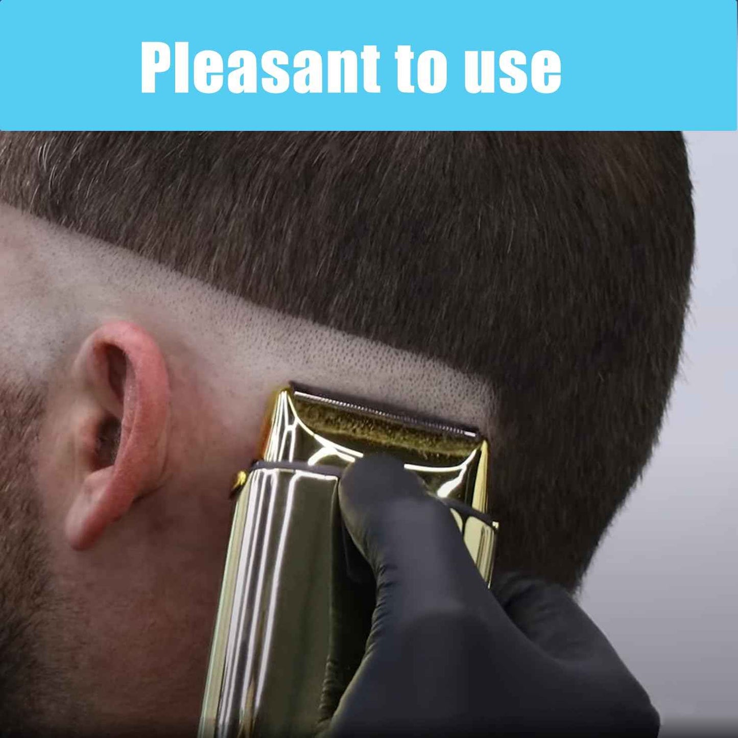 Replacement Foil and Cutters for BaBylissPRO Barberology Electric Shaver, Double Foil Shaver Replacement Head Compatible with BaBylissPRO FXFS2 Shaver (Gold)