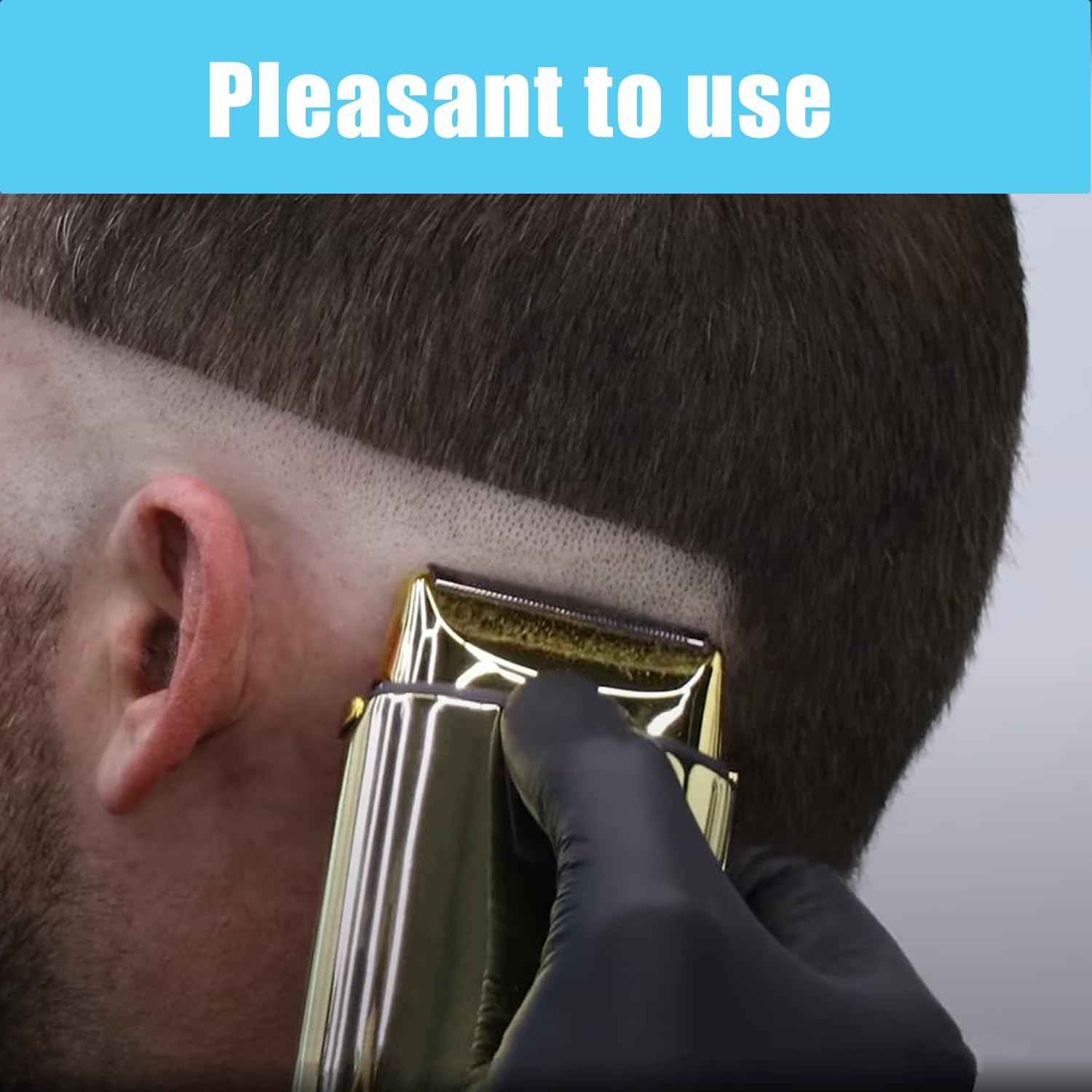 Replacement Foil and Cutters for BaBylissPRO Barberology Electric Shaver, Double Foil Shaver Replacement Head Compatible with BaBylissPRO FXFS2 Shaver (Gold)