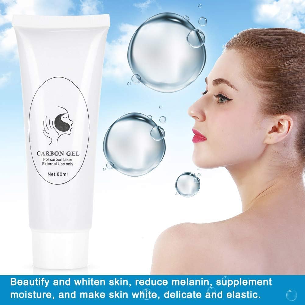 ABBASI & CO 3X Carbon Peel Gel 80ml - Deep Cleansing Facial Mask for Blackhead Removal & Skin Rejuvenation, for All Skin Types, Infused with Marine Minerals & Vitamins - Pack of 3