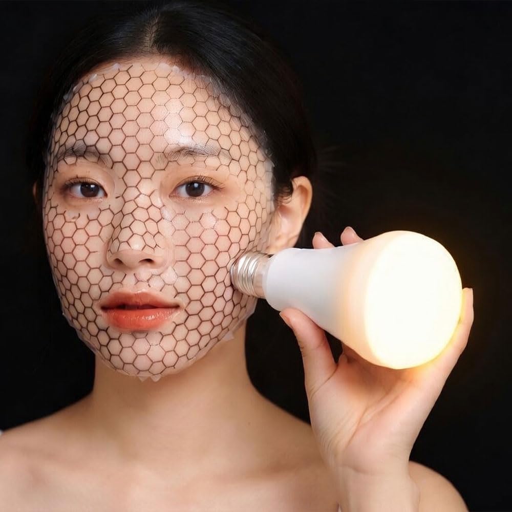 Hydrating Collagen Hydrogel Face Mask Sheets - 8pcs Luxury Spa Gift Set | Korean Glass Skin Overnight Skincare