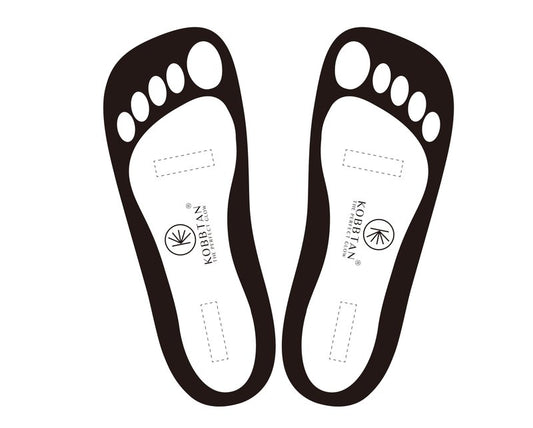 KobbTan 120Pairs Spray Tan Feet Pads Disposable & Economic for Spray tanning,Use in Tanning booth,Sunless Tanning at Home or Beauty Salon-Non Slip-Comfortable-Hygienic-Ultra Bronzing (Black)