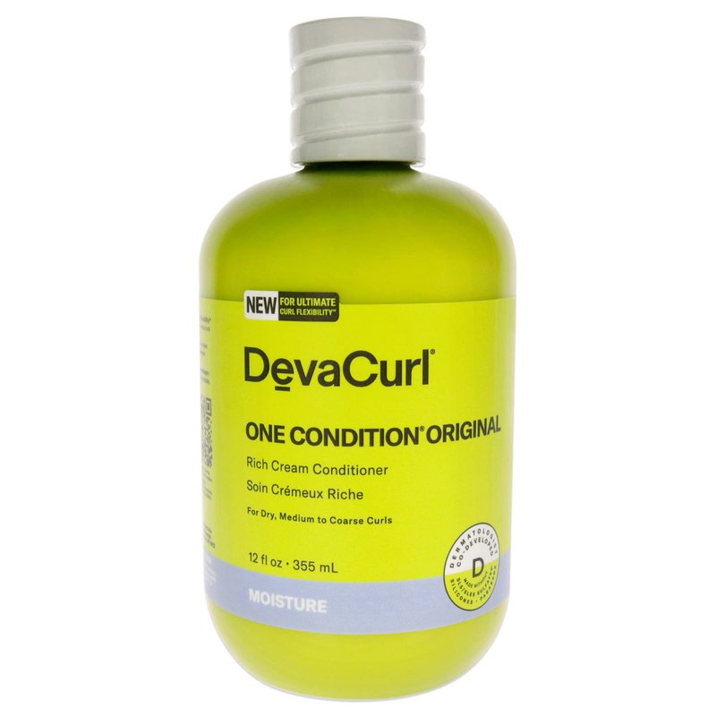 DevaCurl One Condition Original Rich Cream Conditioner, Soft Lemongrass, 12 fl. oz.