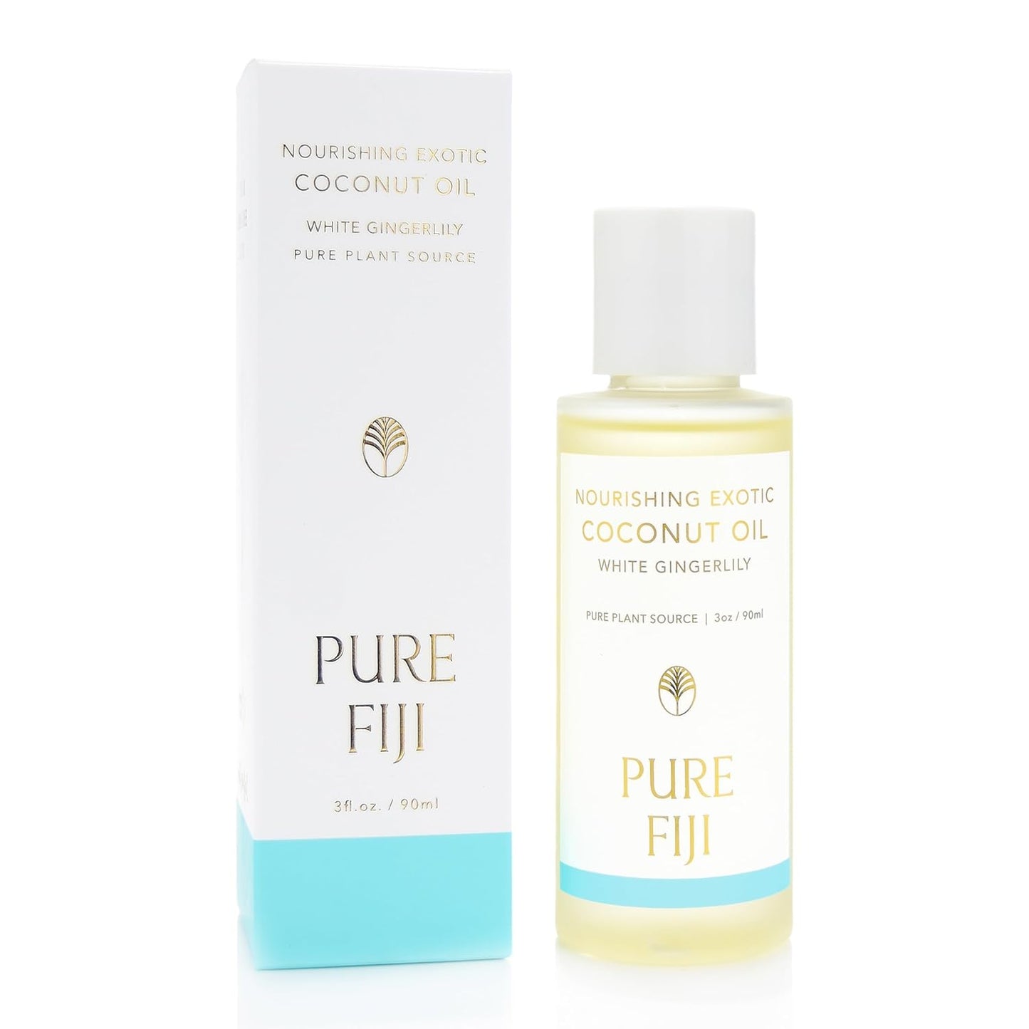 Exotic Coconut Oil - Nourishing Travel Size (3oz) | White Gingerlily Scent