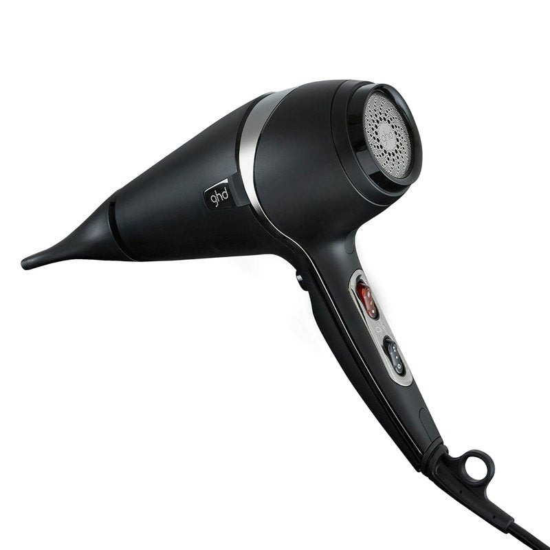 GHD Air Hair Dryer - 1600W Professional Blow Dryer with Ionic Technology | Adjustable Temperature & Concentrator Nozzle - Black