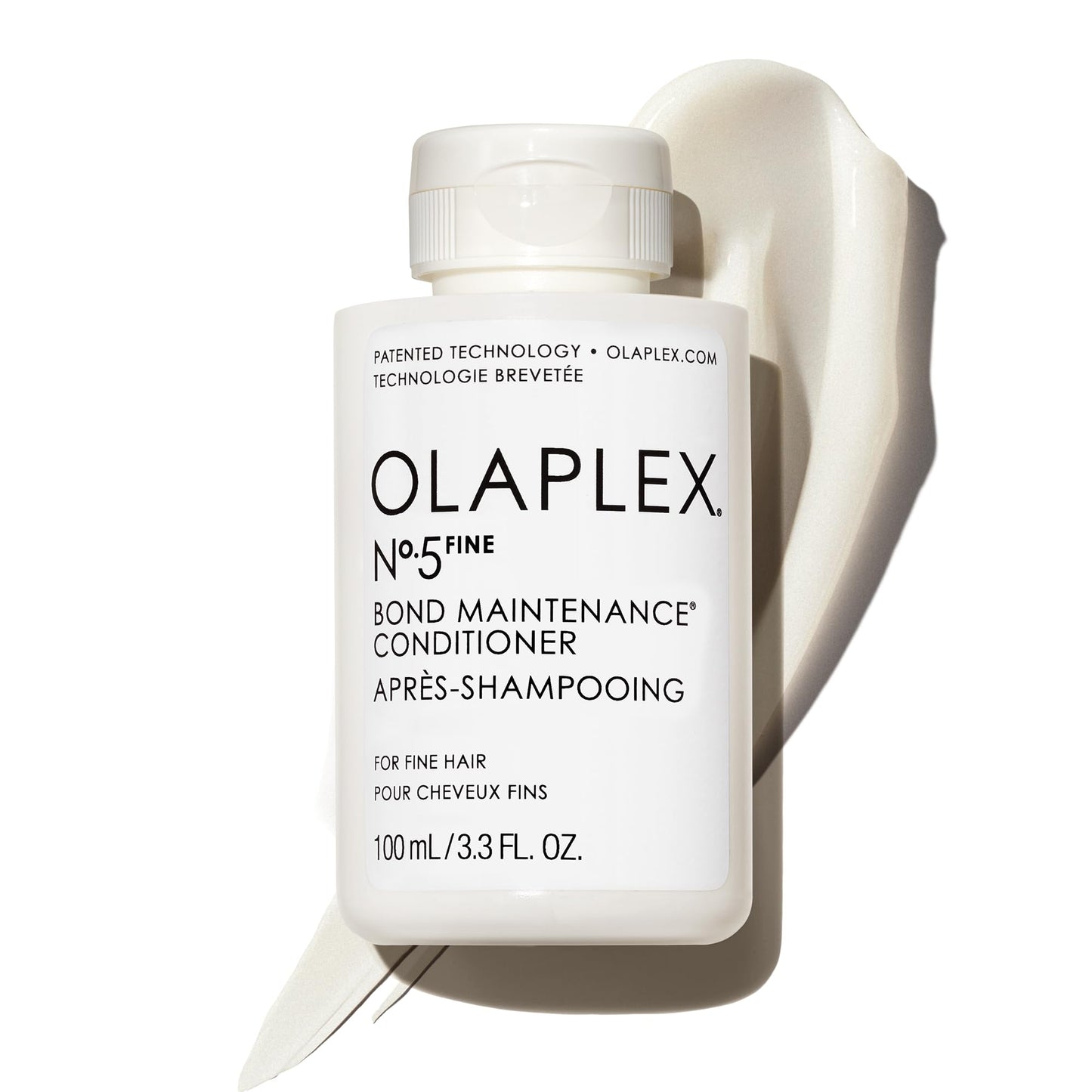 Olaplex Nº.5FINE Bond Maintenance™ Lightweight Volumizing Conditioner: Repairs Damage & Defend Against Future Breakage | For Coily, Curly, Straight, and Wavy, 100 mL / 3.3 Fl. Oz.