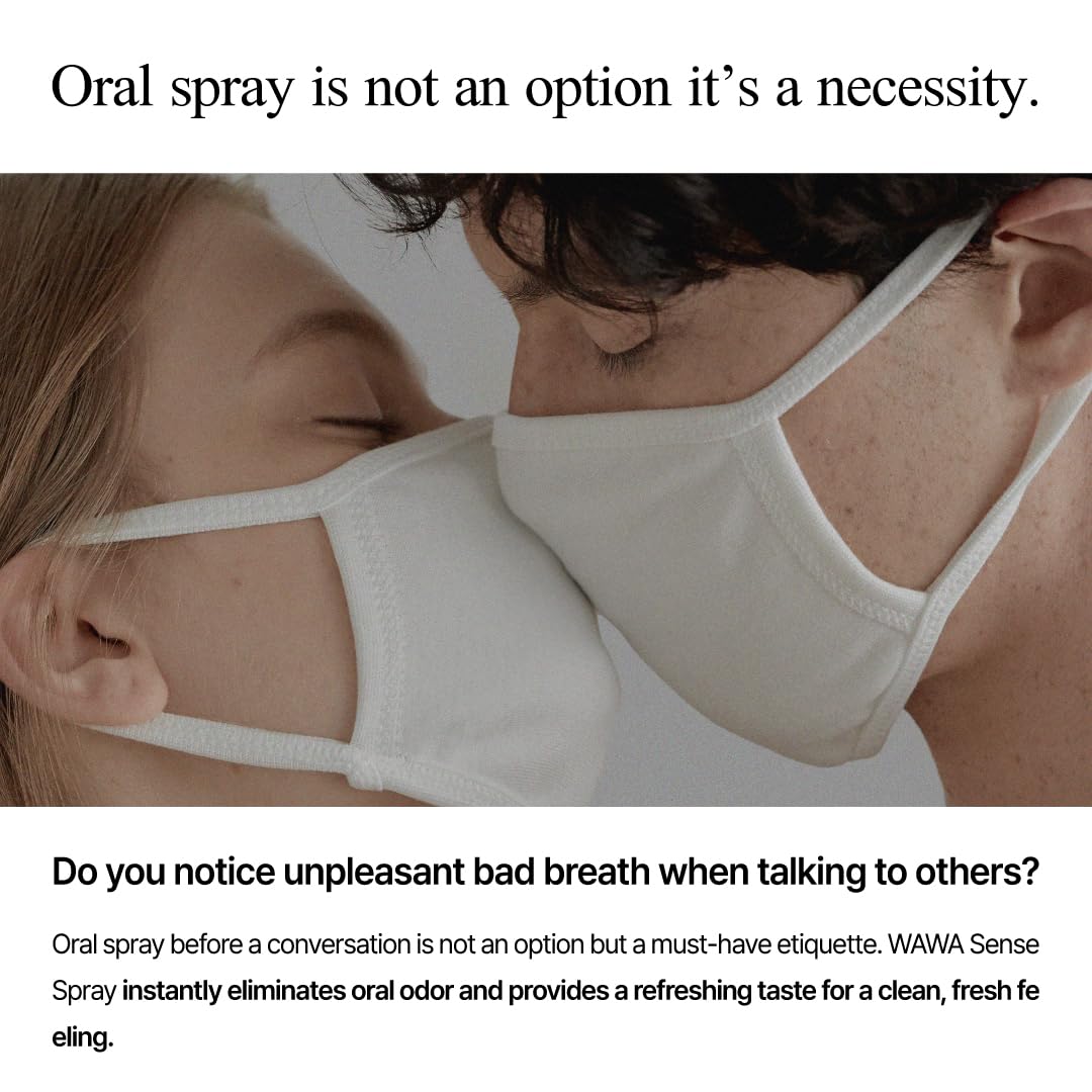 ROROBELL Oral Care Mouth Freshener Spray - Fights Bad Breath | 1/3 Fl Oz (Pack of 3)