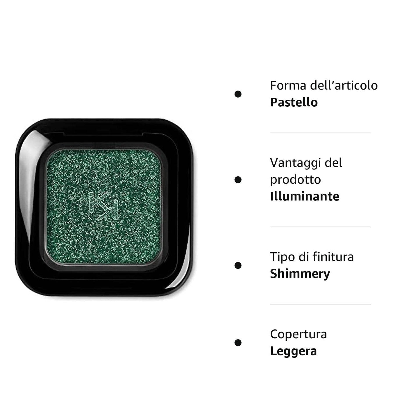 Kiko Milano Glitter Shower Eyeshadow 05 | High-coverage Glitter Eyeshadow