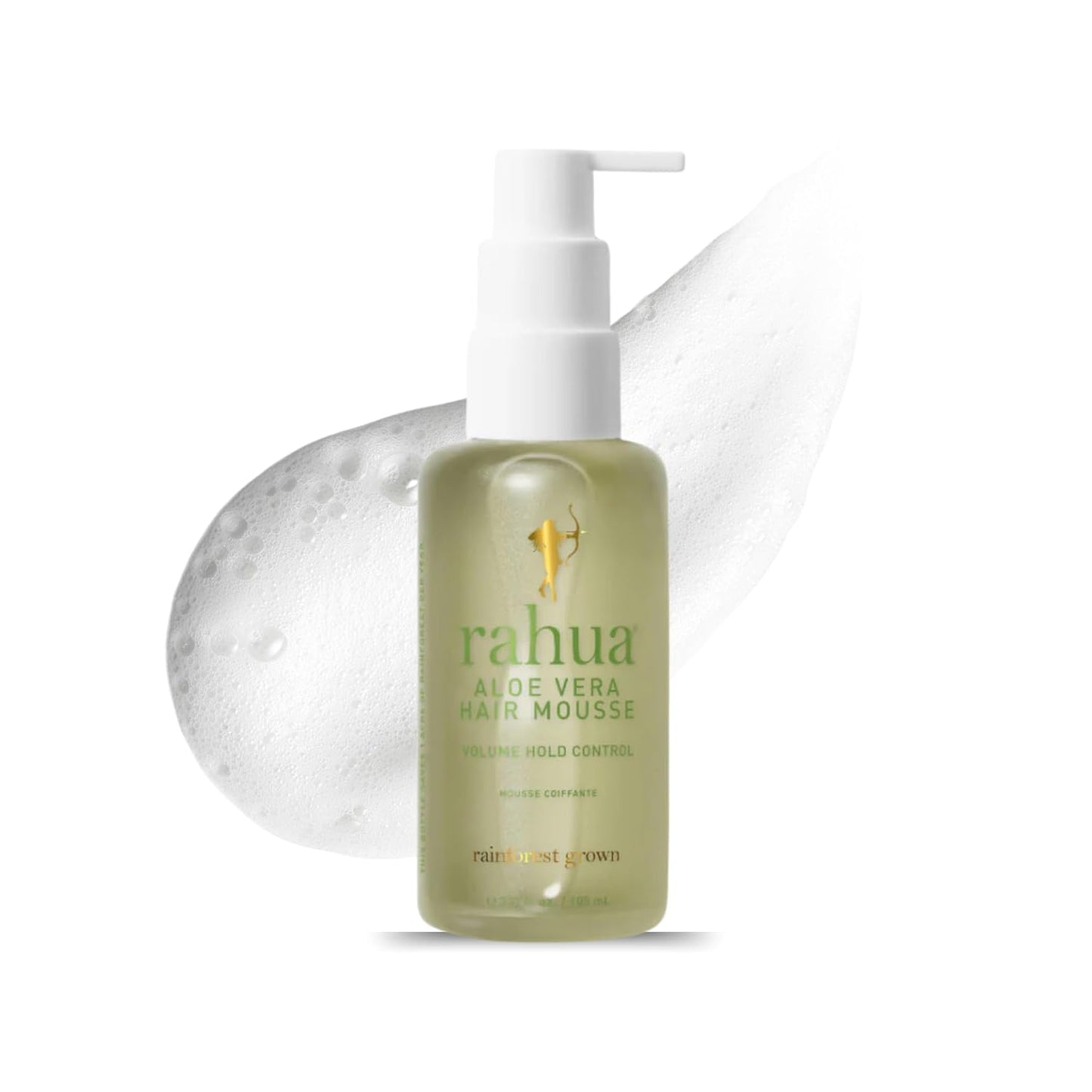 Rahua Aloe Vera Hair Mousse - Volumizing Foam for Flexible Hold & Shine | Natural Styling for All Hair Types - 6.4 fl oz