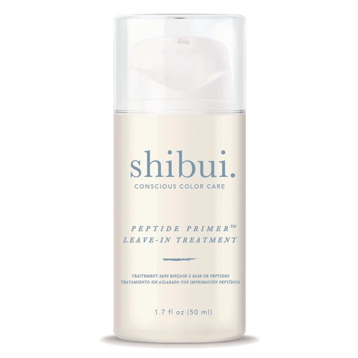 Shibui Peptide Primer Leave-In, Fortifies & Enhances Shine, for Chemically- and Color-Treated Hair, 1.7 Fl Oz