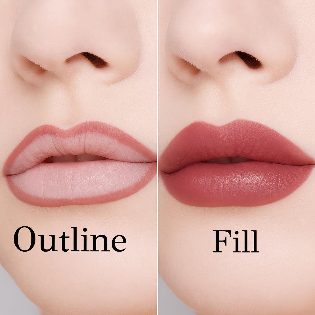 ETUDE Dear Darling Marker Tint #2 Mono Plum (5g) | Hydrating & Long Lasting Lip Stain | High Pigmented Lip Maker with Easy Drawing Tip | Korean Daily Lip Tint, Korean Makeup, Kbeauty, Perfect for Gift