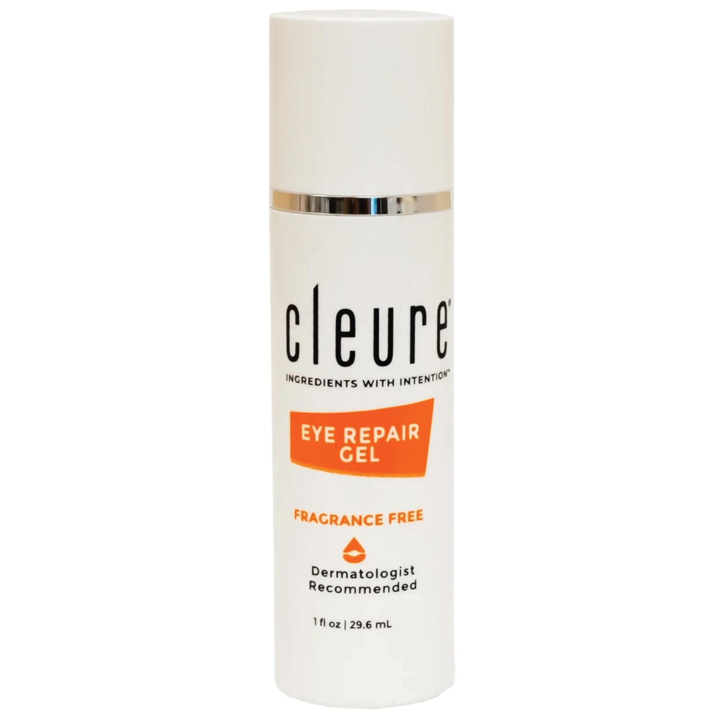 Cleure Anti Aging Eye Gel - Gentle Daily Hydrating Eye Serum for Sensitive, Dry Skin - Fragrance Free (1 fl oz, Pack of 1)