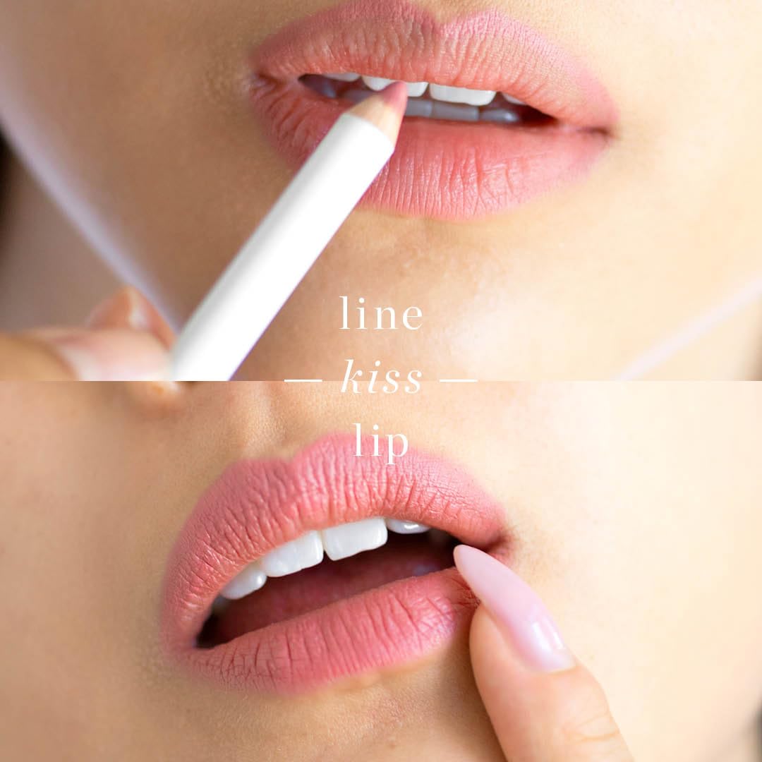 Ere Perez - Natural Açaí Lip Pencil | Firm, Plump, Repair Skin | Vitamins A, C + E, Coconut Oil | Vegan, Cruelty-Free, Clean Beauty (Kiss)
